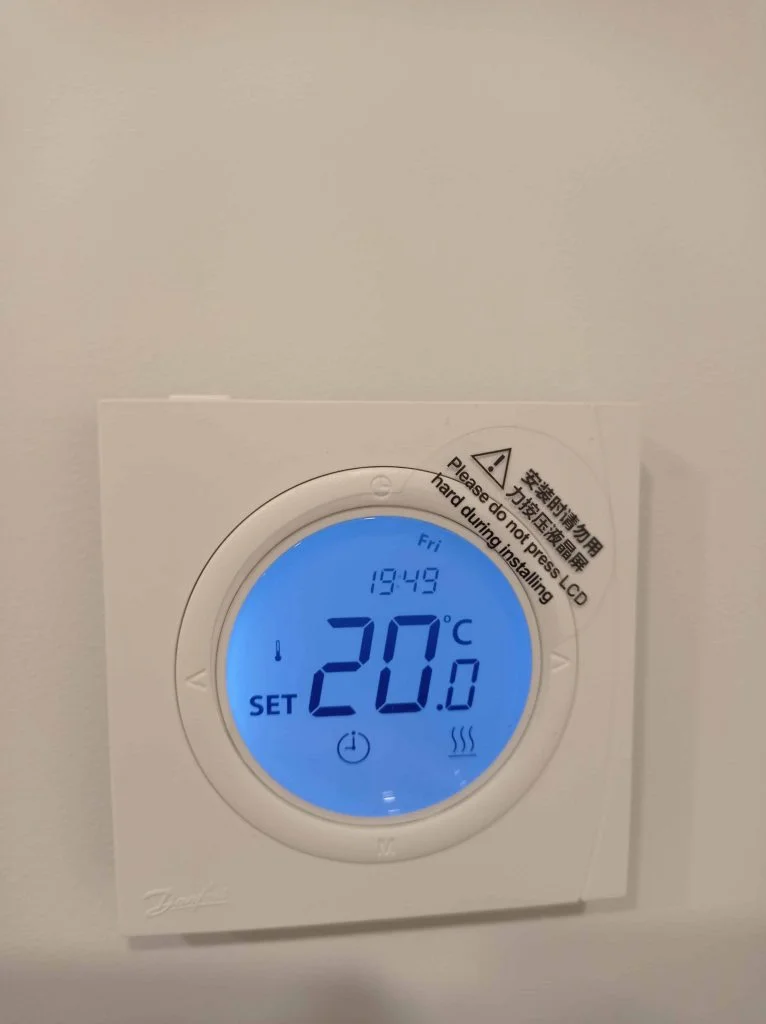 danfoss grindu termostatas